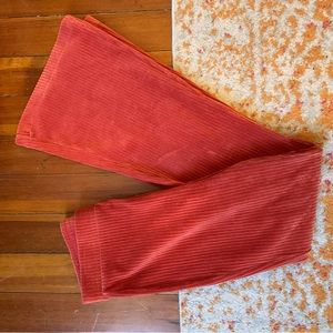 Daisy Jones Inspired Red Aerie Flare Pants